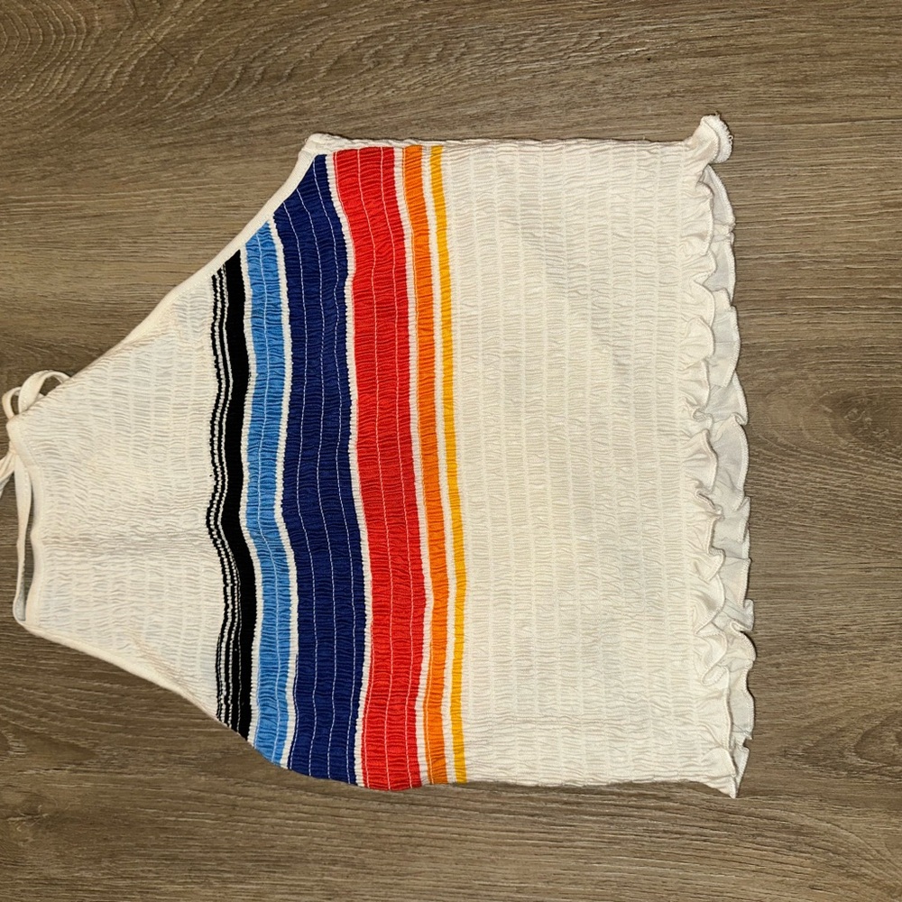 Forever 21 Multicolor Striped Tank Top